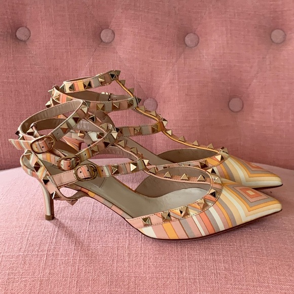 🔥🔥Brand New w/Tags Valentino Navajo Rockstuds - Picture 3 of 8